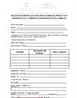 Solicitud Certificado Zoosanitario - COMIECO